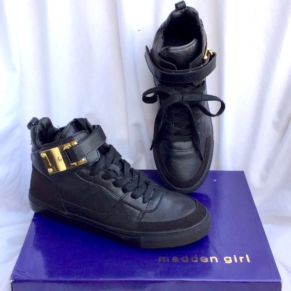 Madden Girl Shoes - Madden Fancy Sneaker HighTops